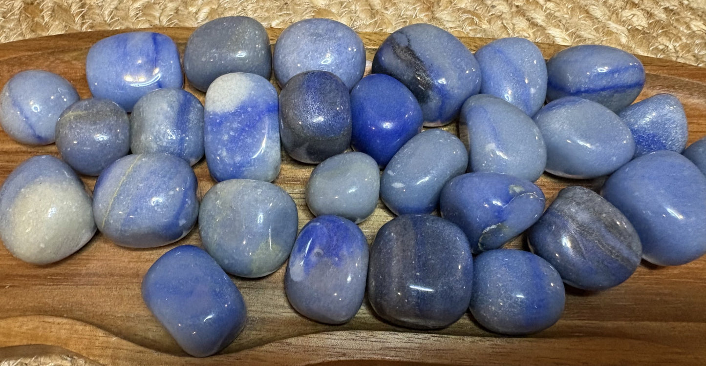Blue Aventurine Tumbles
