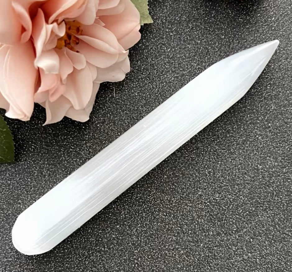 Selenite Wand