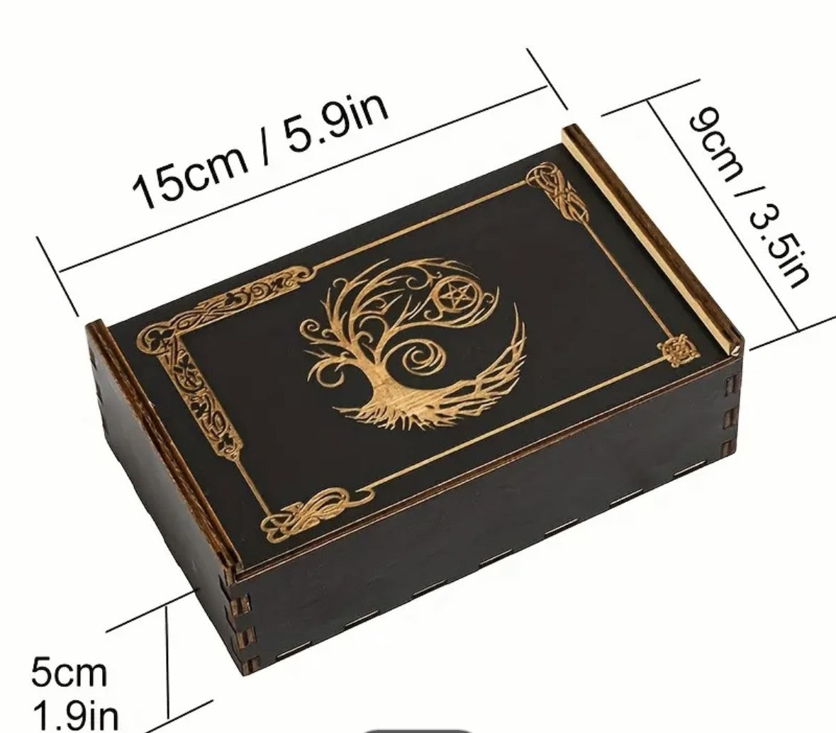 Tarot Card Storage Box - Variety of Styles Available