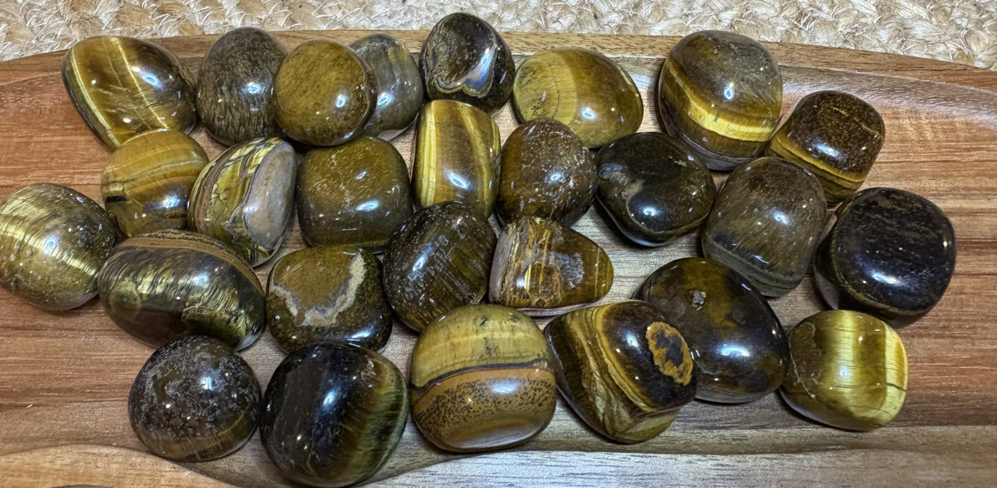 Tiger's Eye Tumbles
