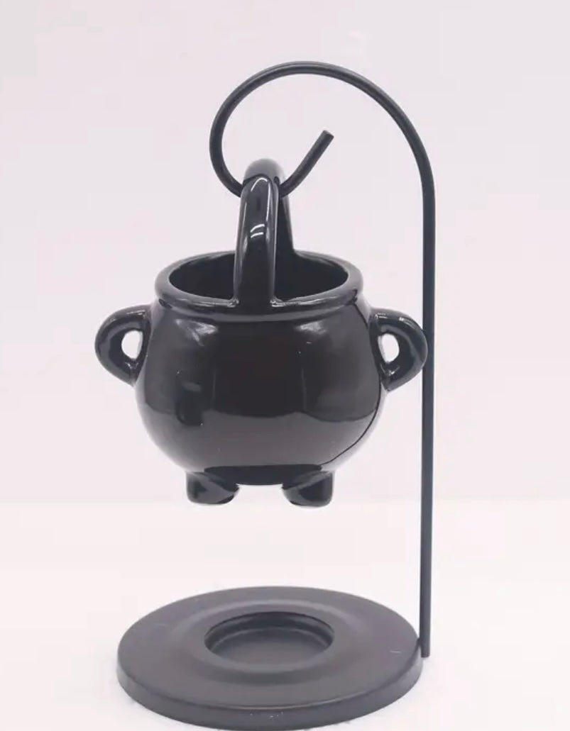 Ceramic Cauldron Oil Burner & Wax Melt Warmer