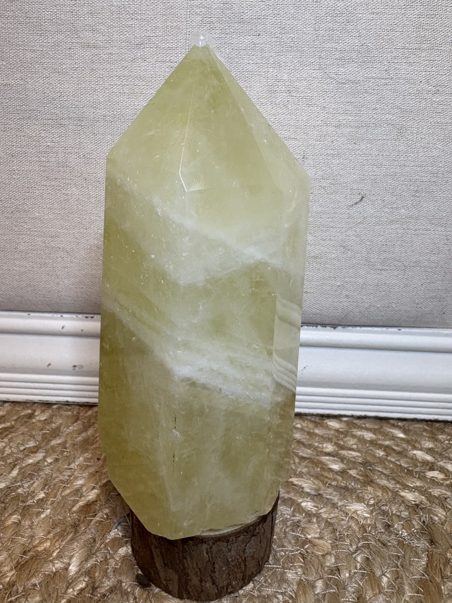 Citrine Tower (710g) - Manifest Abundance, Joy & Positive Energy