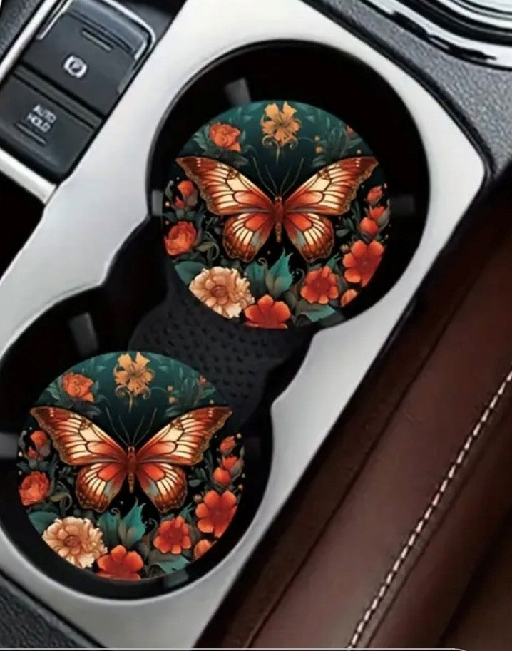 Car Coasters (Butterfly)