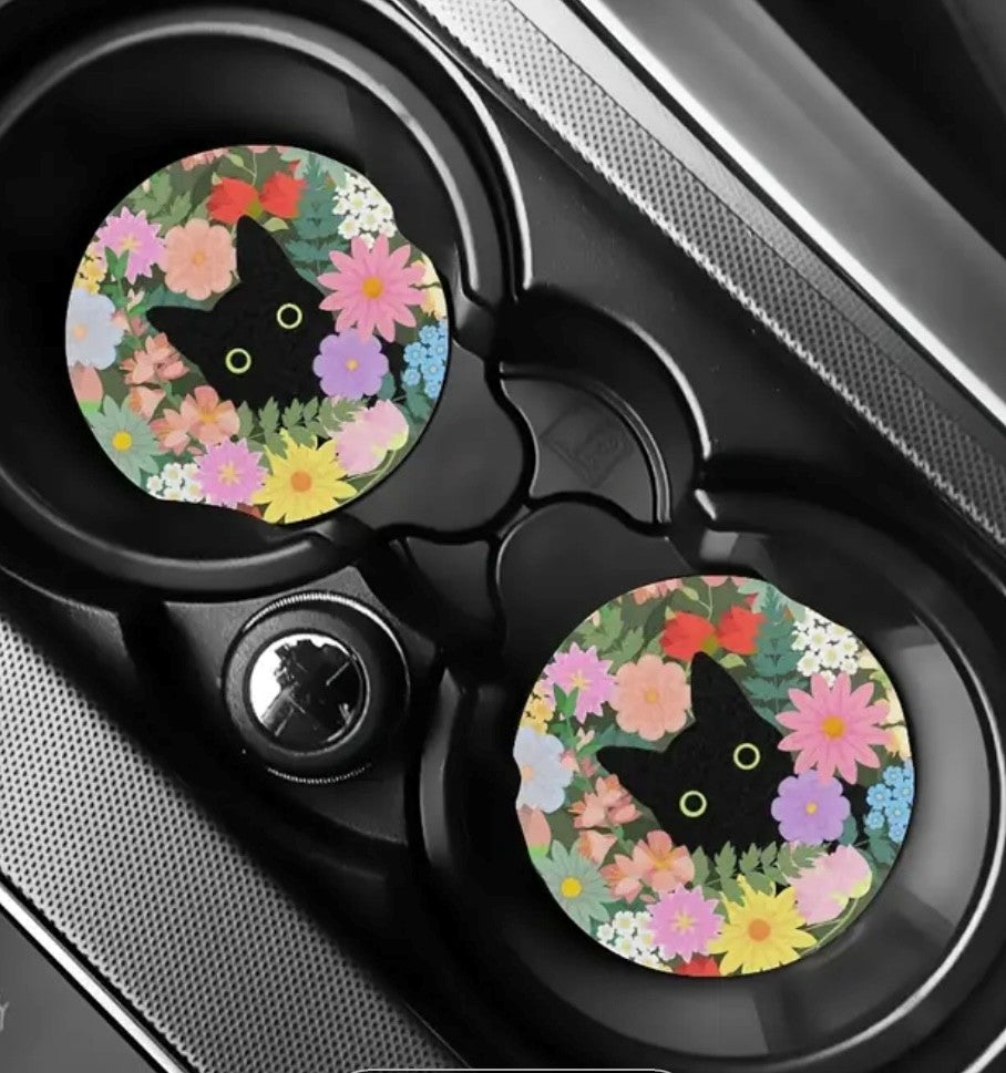 Car Coasters (Cat)