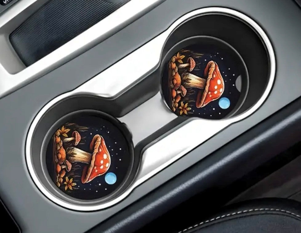 Car Coaster (Mushroom Moon)