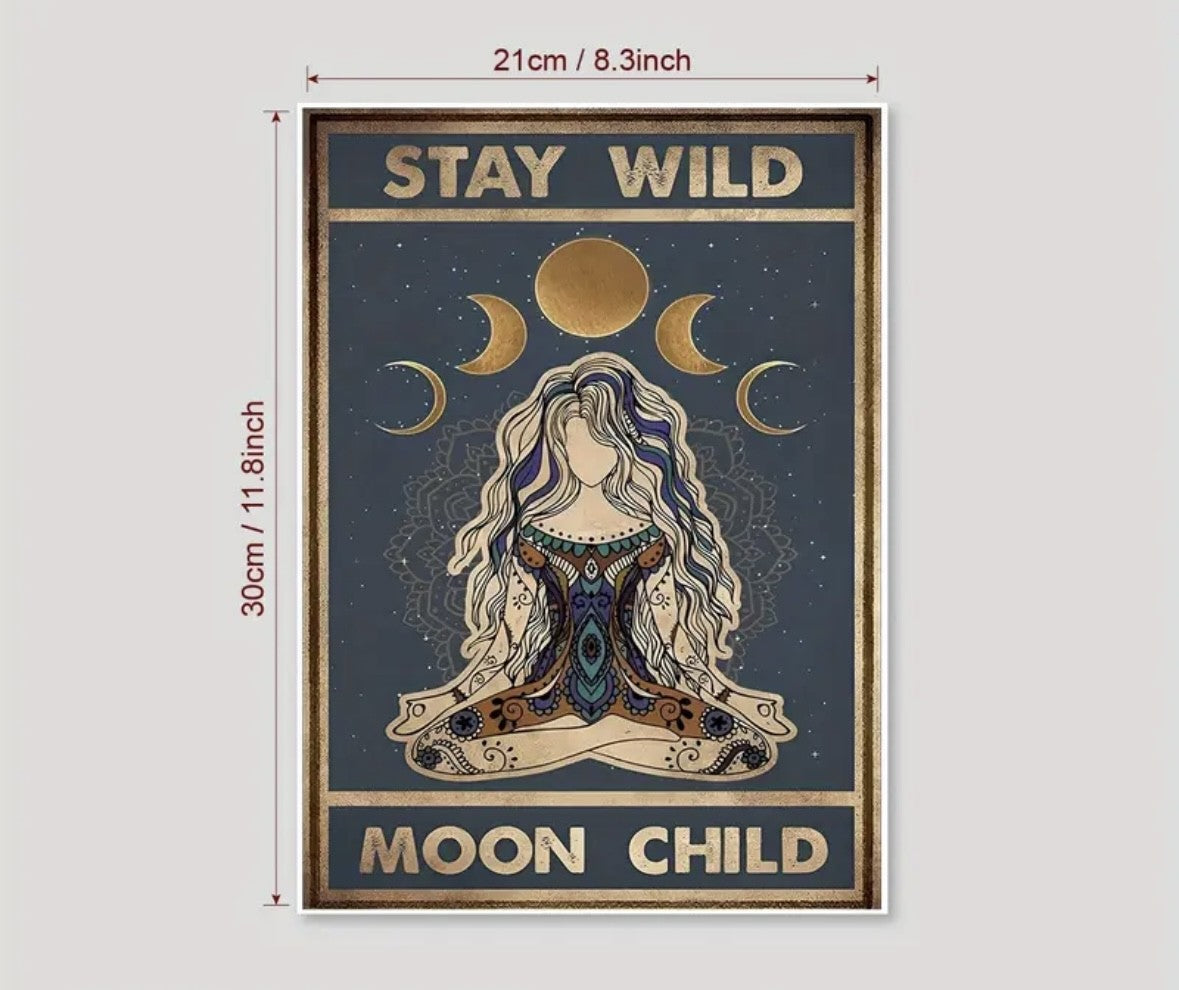 Moon Child Canvas Print