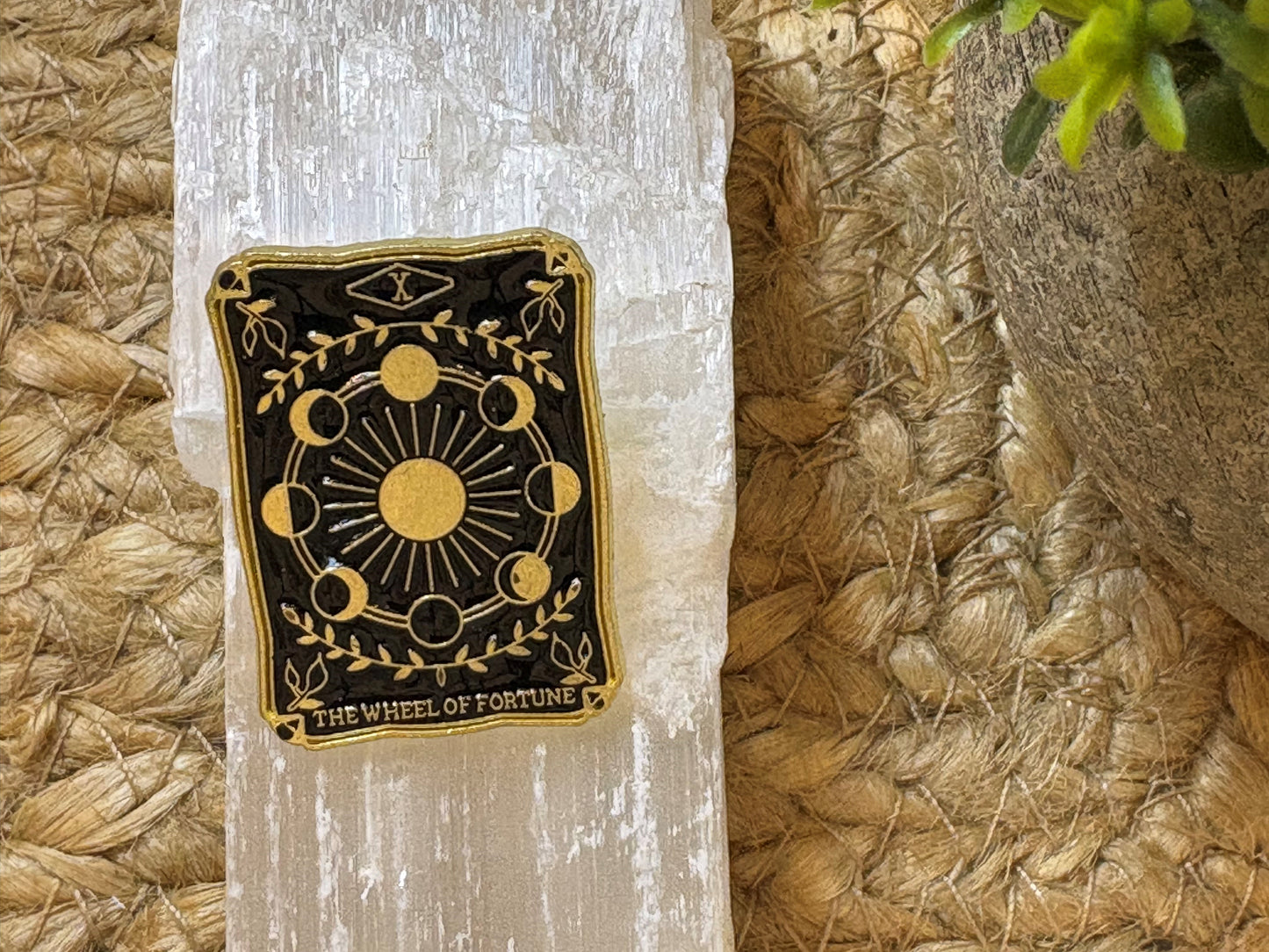 Pin - Tarot Themed - The Wheel of Fortune