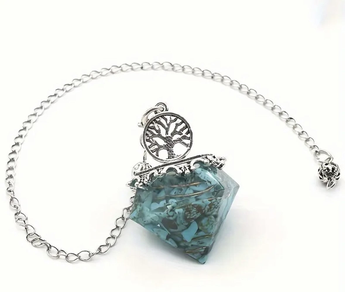 Tree Style with Crystals Pendulum - Variety of Styles