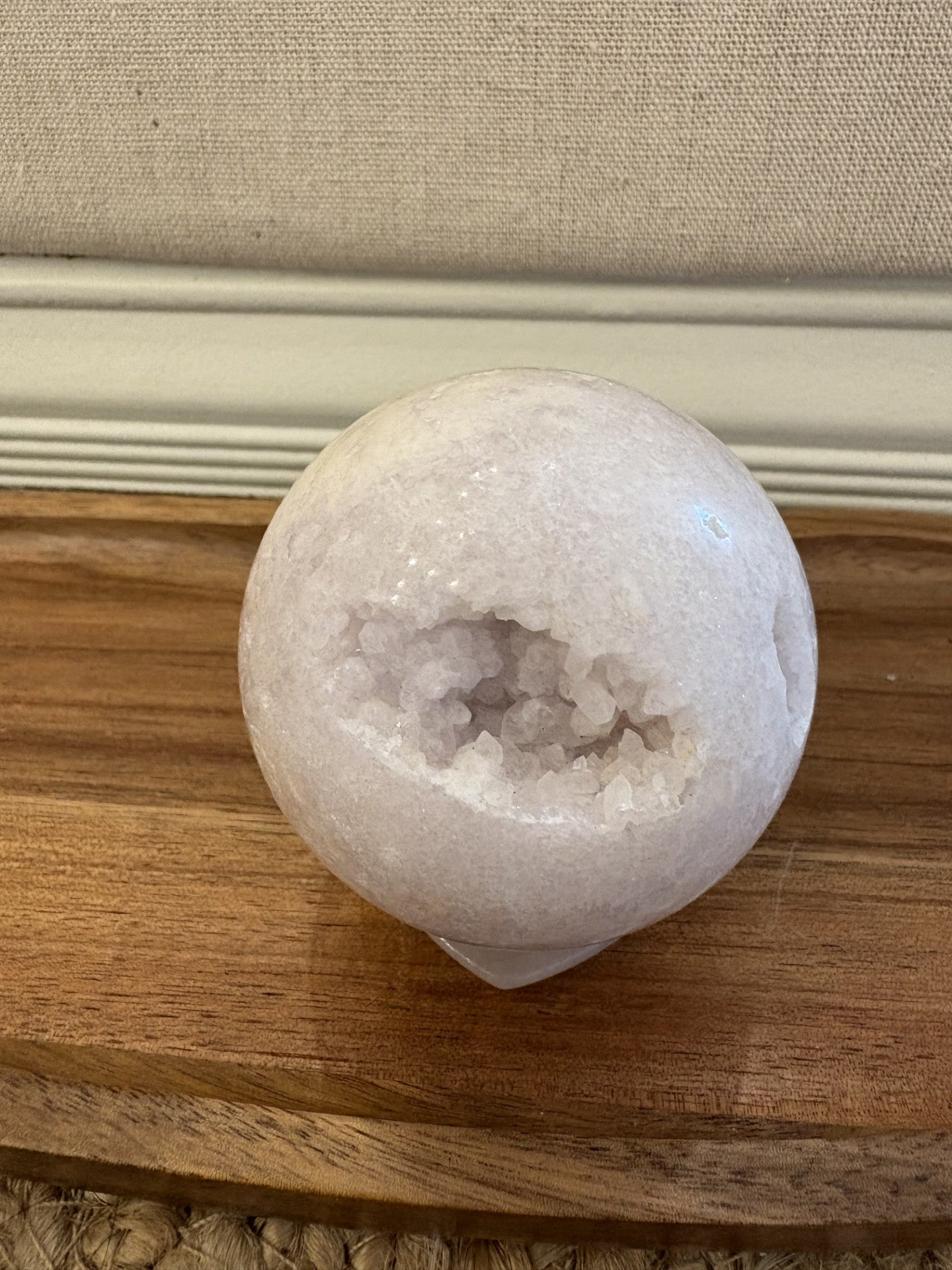 Flower Agate Spheres