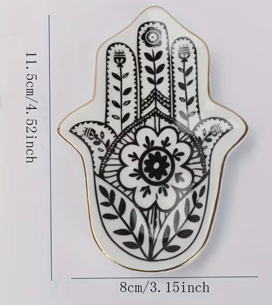 Hamsa Trinket Plate