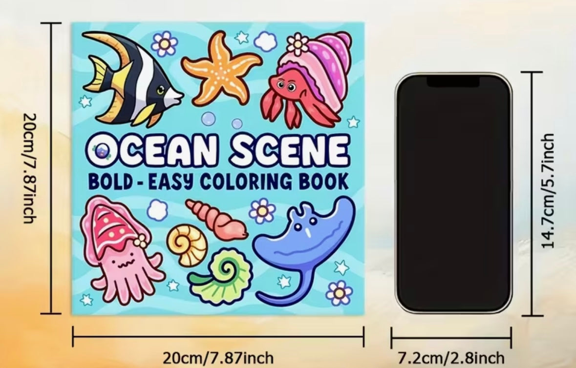 Bold & Easy Colouring Books