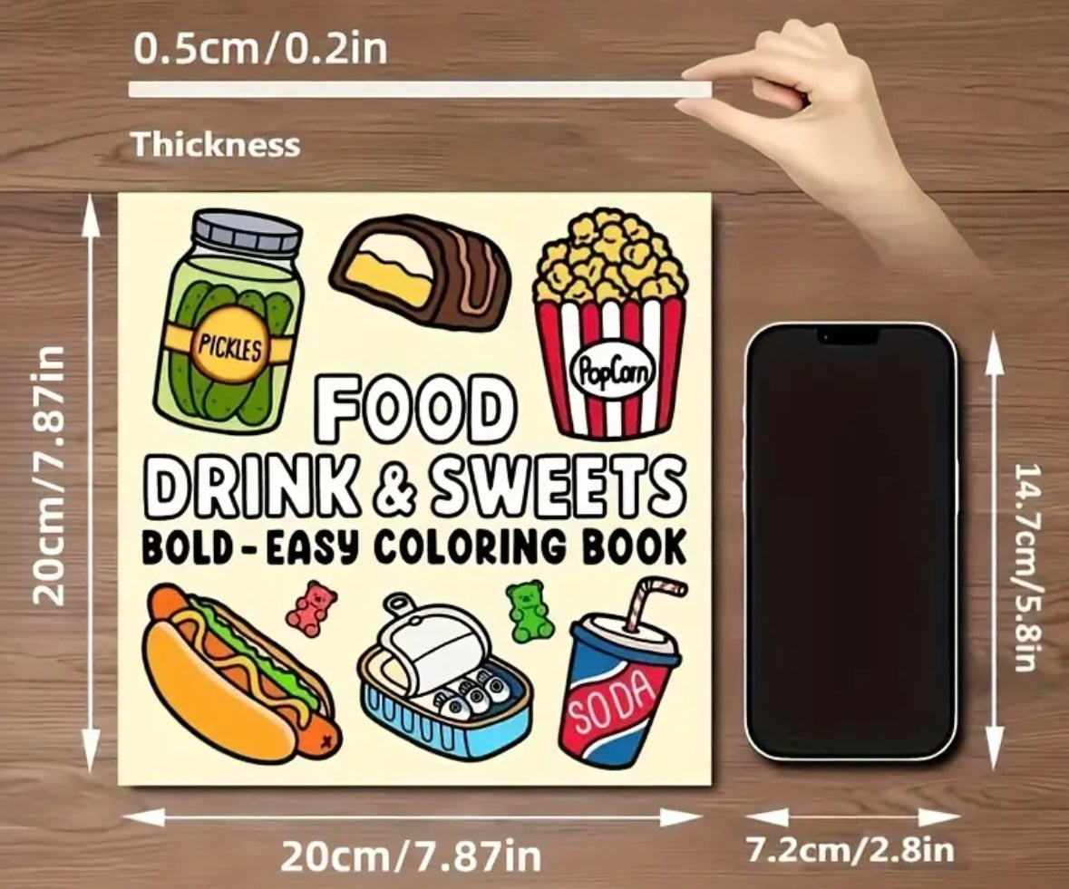 Bold & Easy Colouring Books