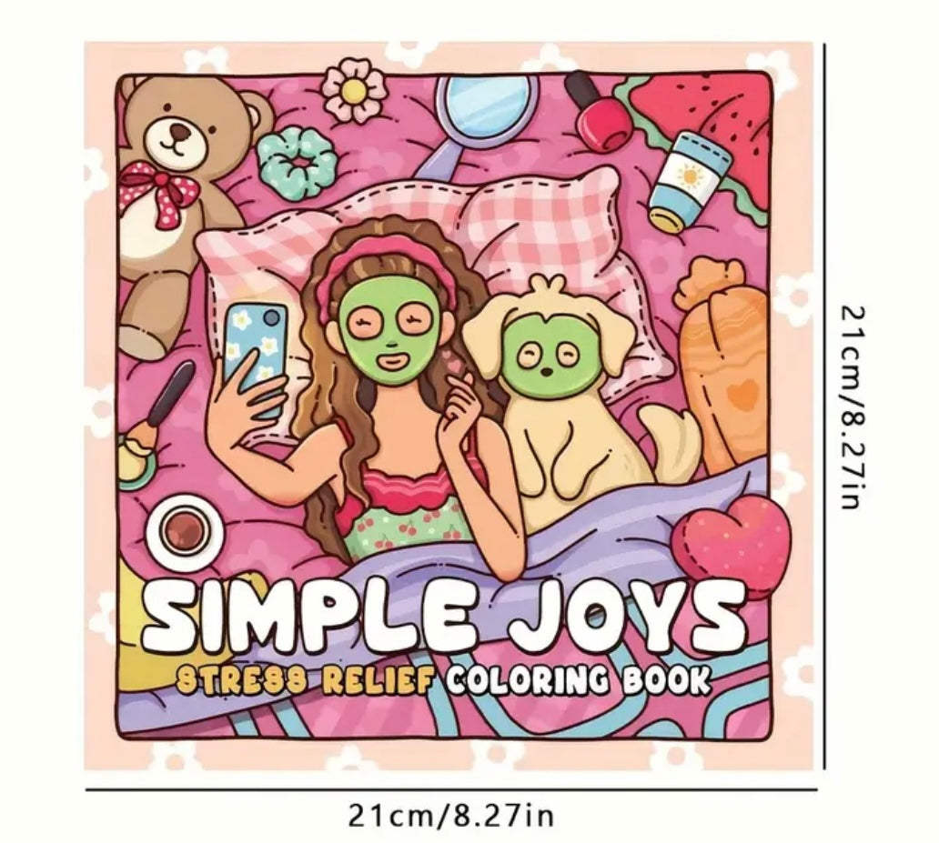 Bold & Easy Colouring Books