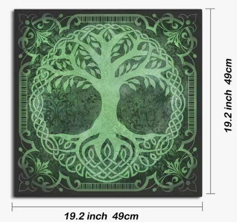 Altar Cloths/Tapestries - Size 19.2" x 19.2" - Variety of Designs Available