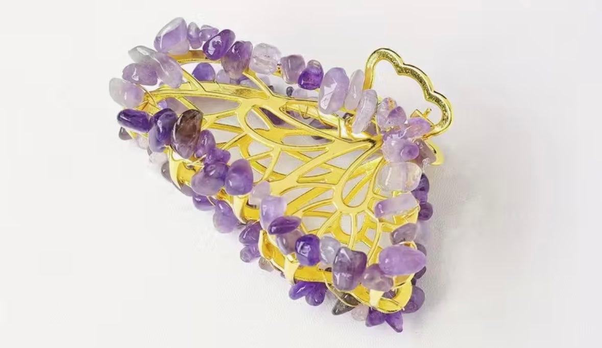 Butterfly Crystal Hair Clip
