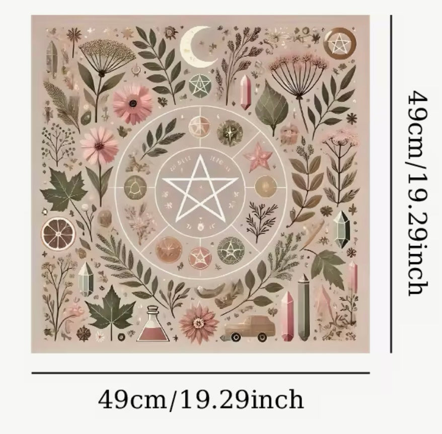 Altar Cloths/Tapestries - Size 19.2" x 19.2" - Variety of Designs Available
