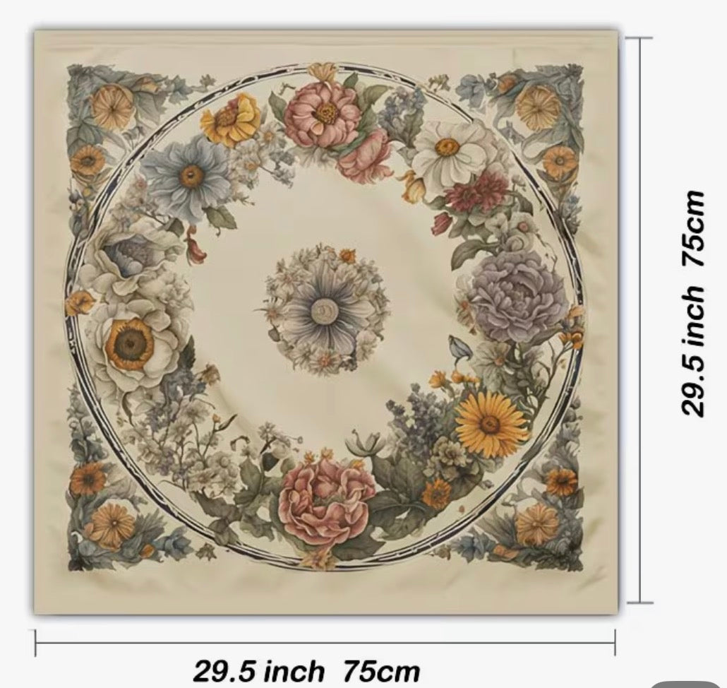 Altar Cloths/Tapestries Size 29.5" x 29.5" - Variety of Designs Available