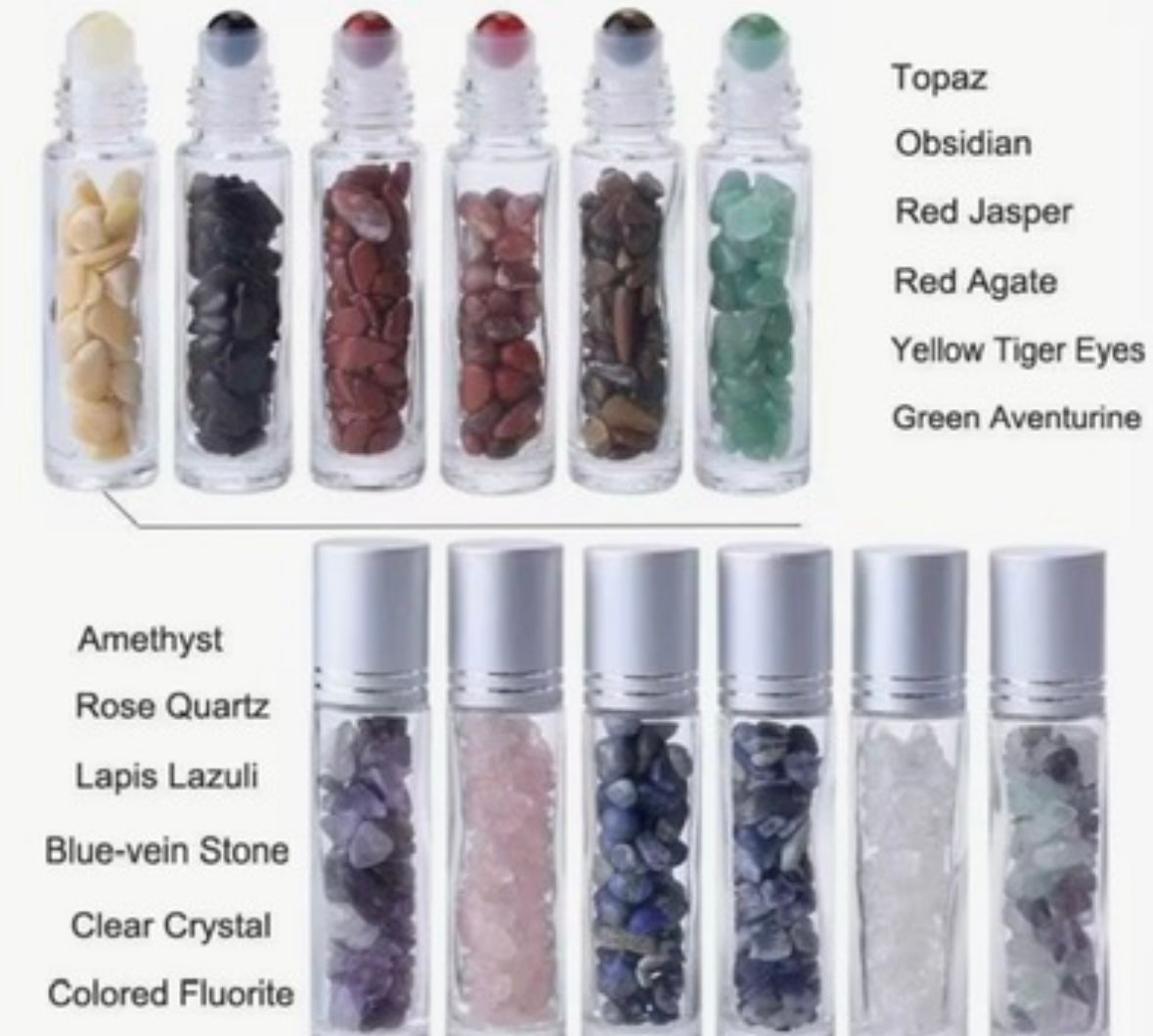 Crystal Roller Bottles