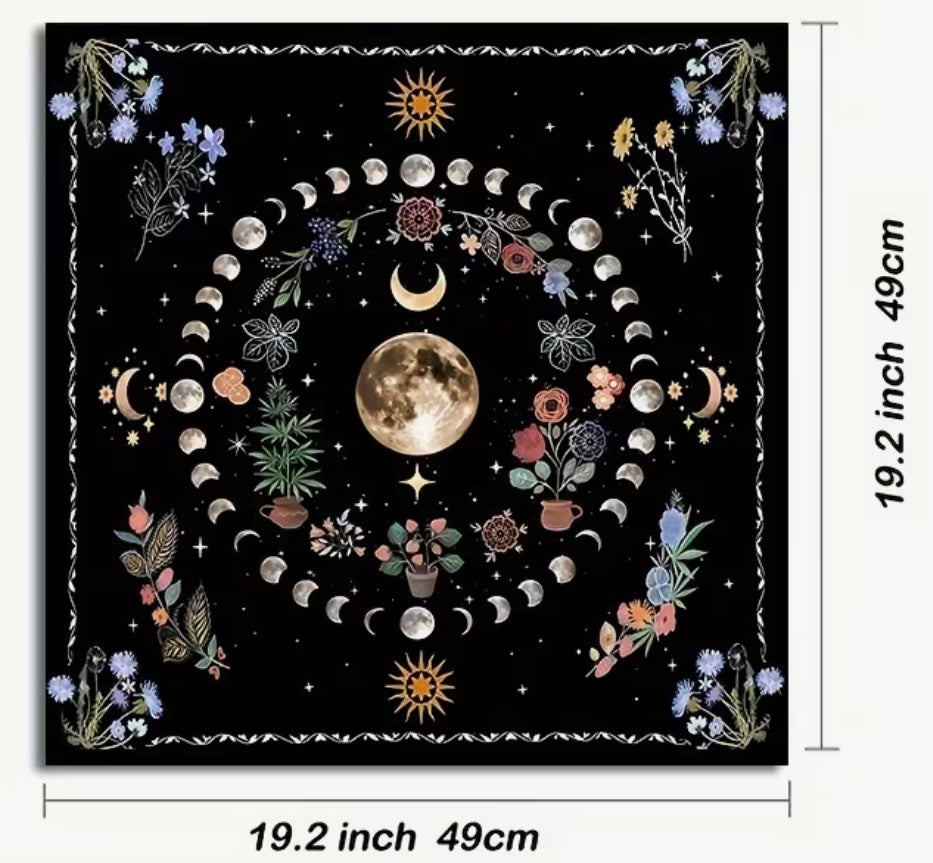 Altar Cloths/Tapestries - Size 19.2" x 19.2" - Variety of Designs Available