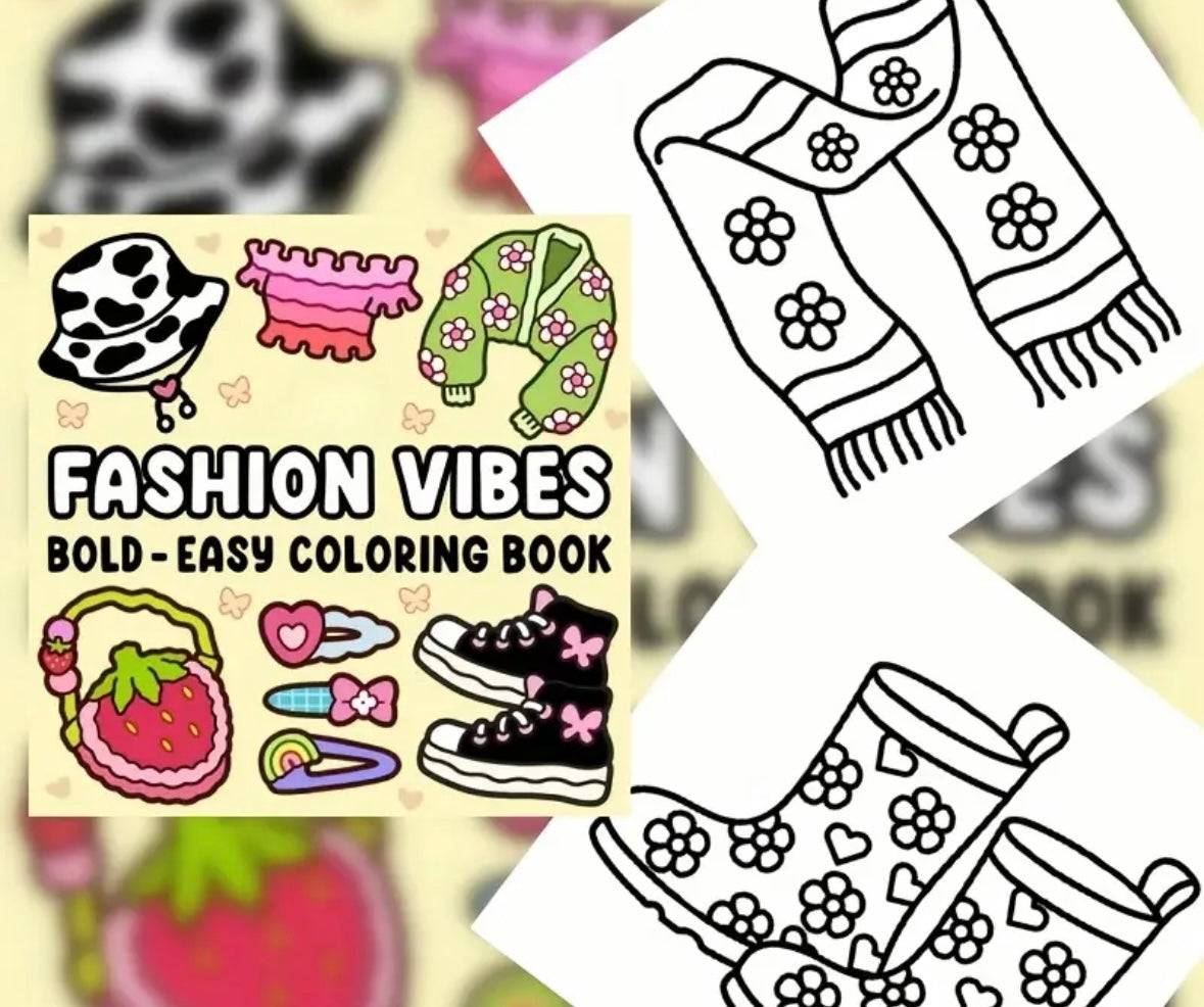 Bold & Easy Colouring Books