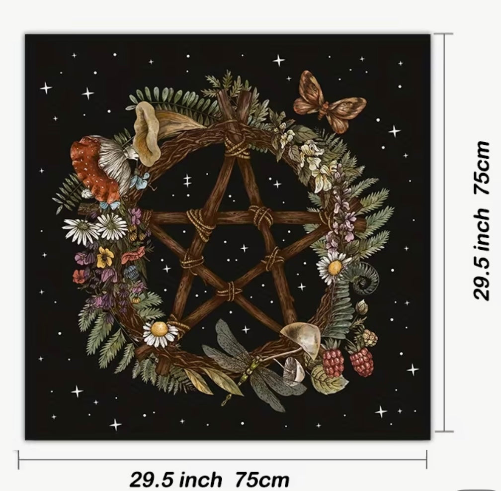 Altar Cloths/Tapestries Size 29.5" x 29.5" - Variety of Designs Available