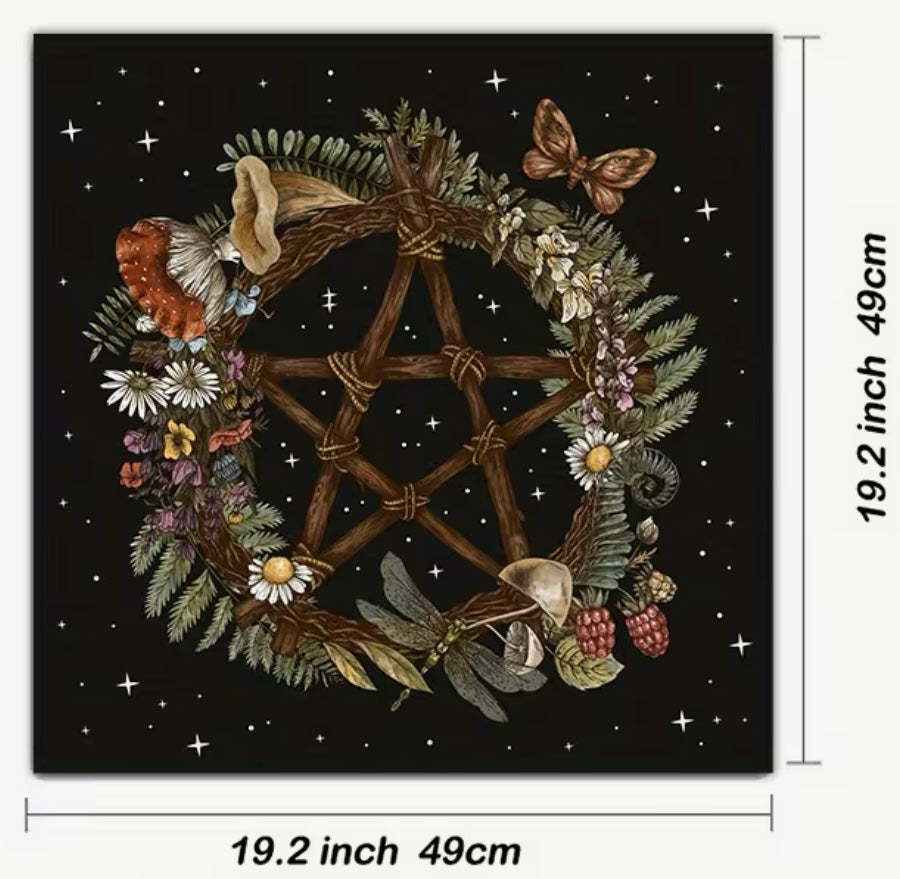 Altar Cloths/Tapestries - Size 19.2" x 19.2" - Variety of Designs Available
