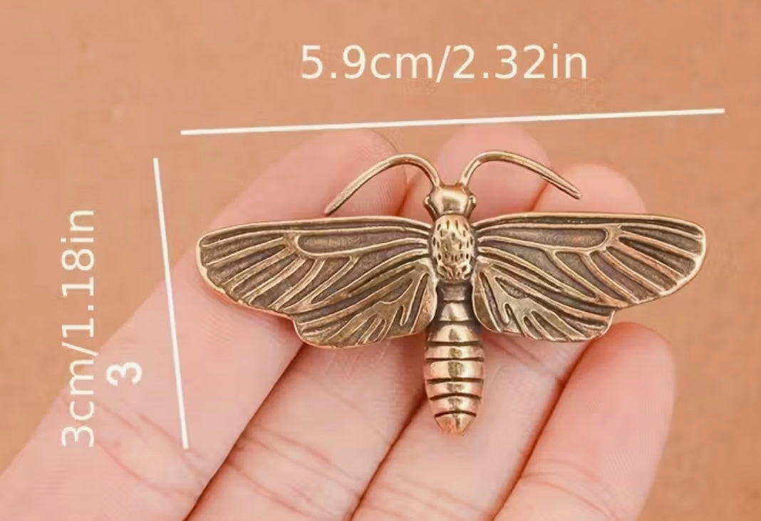 Brass Style Moth