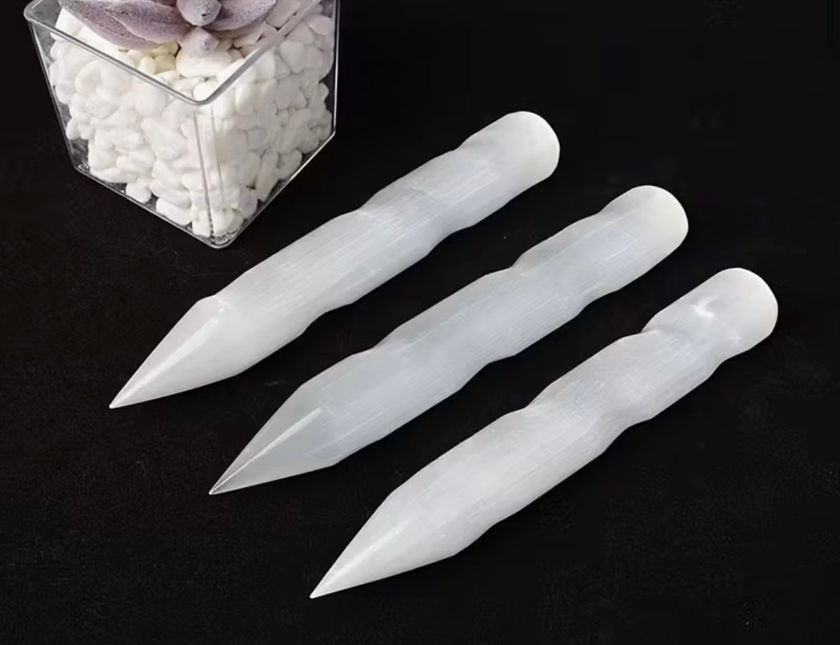 Selenite Wand
