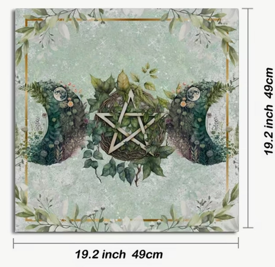 Altar Cloths/Tapestries - Size 19.2" x 19.2" - Variety of Designs Available