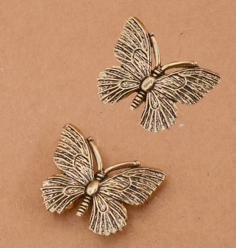 Brass Style Butterfly