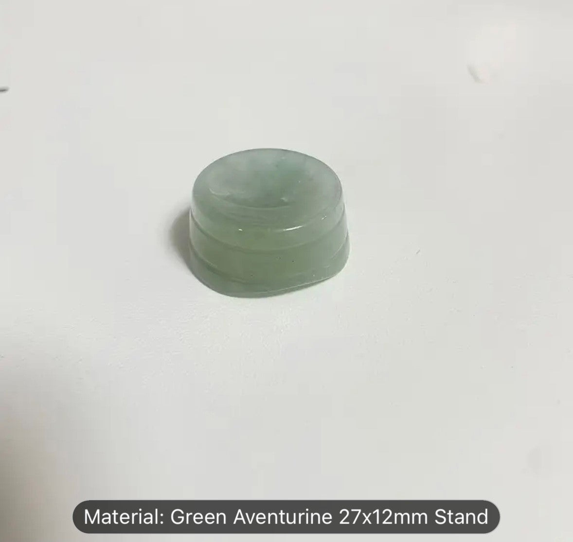 Small Sphere Holder - Green Aventurine