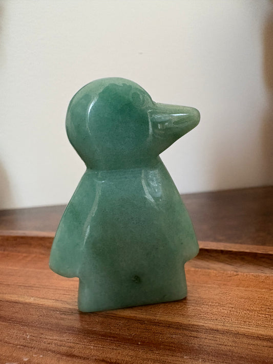Green Aventurine Penguin