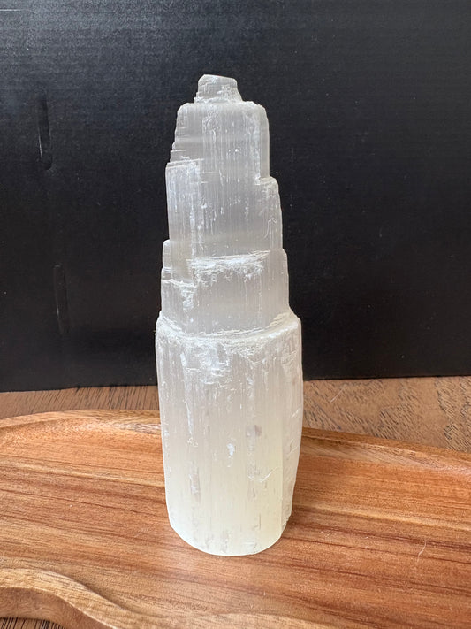 Selenite Skyscrapers 6”