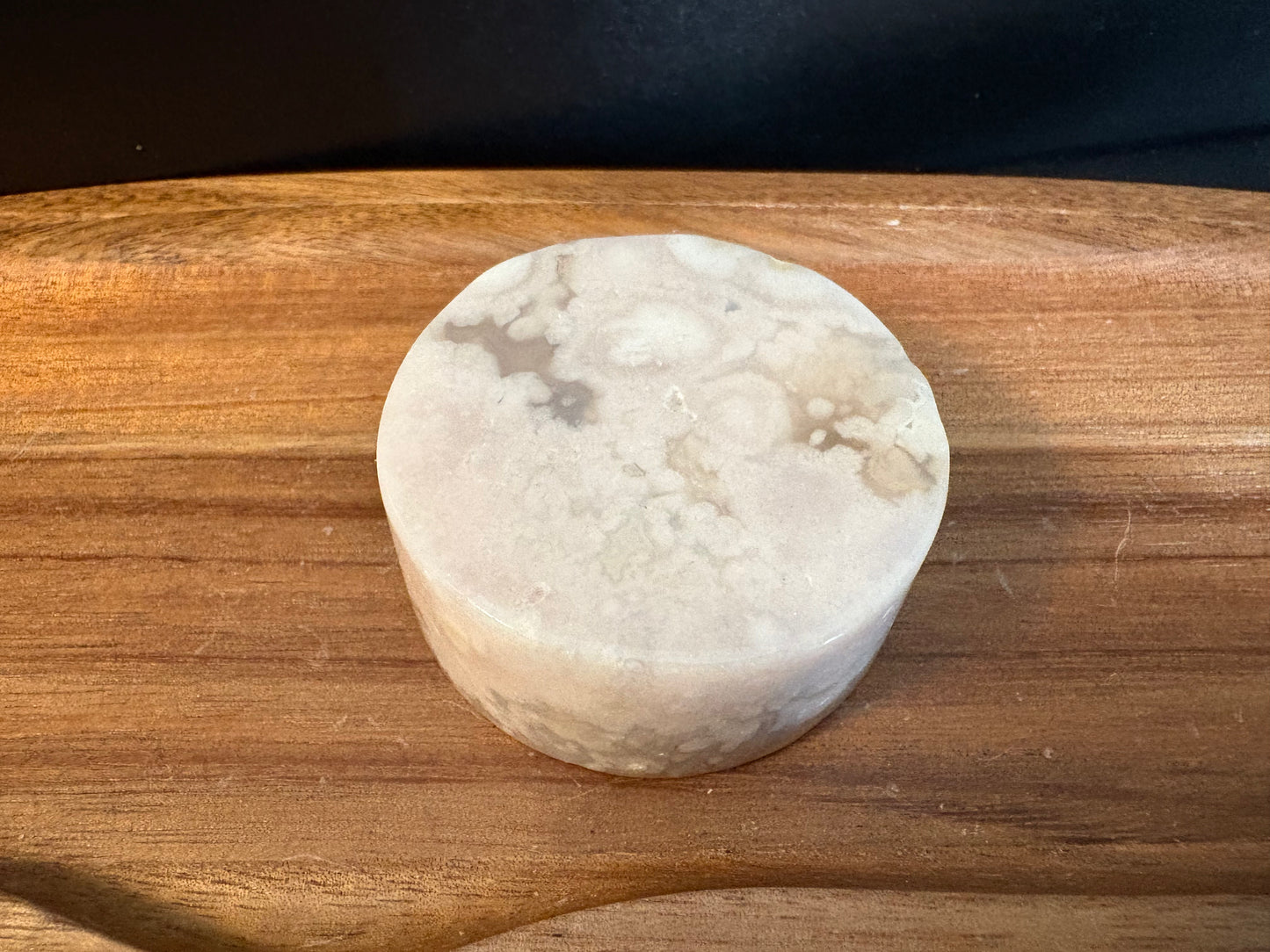 Flower Agate Polished Rounds