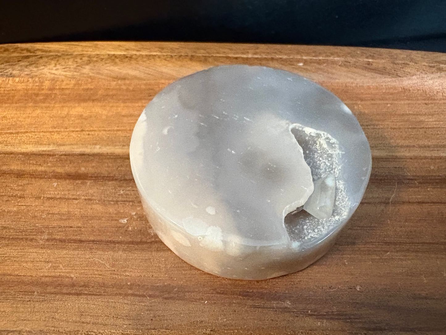 Flower Agate Polished Rounds