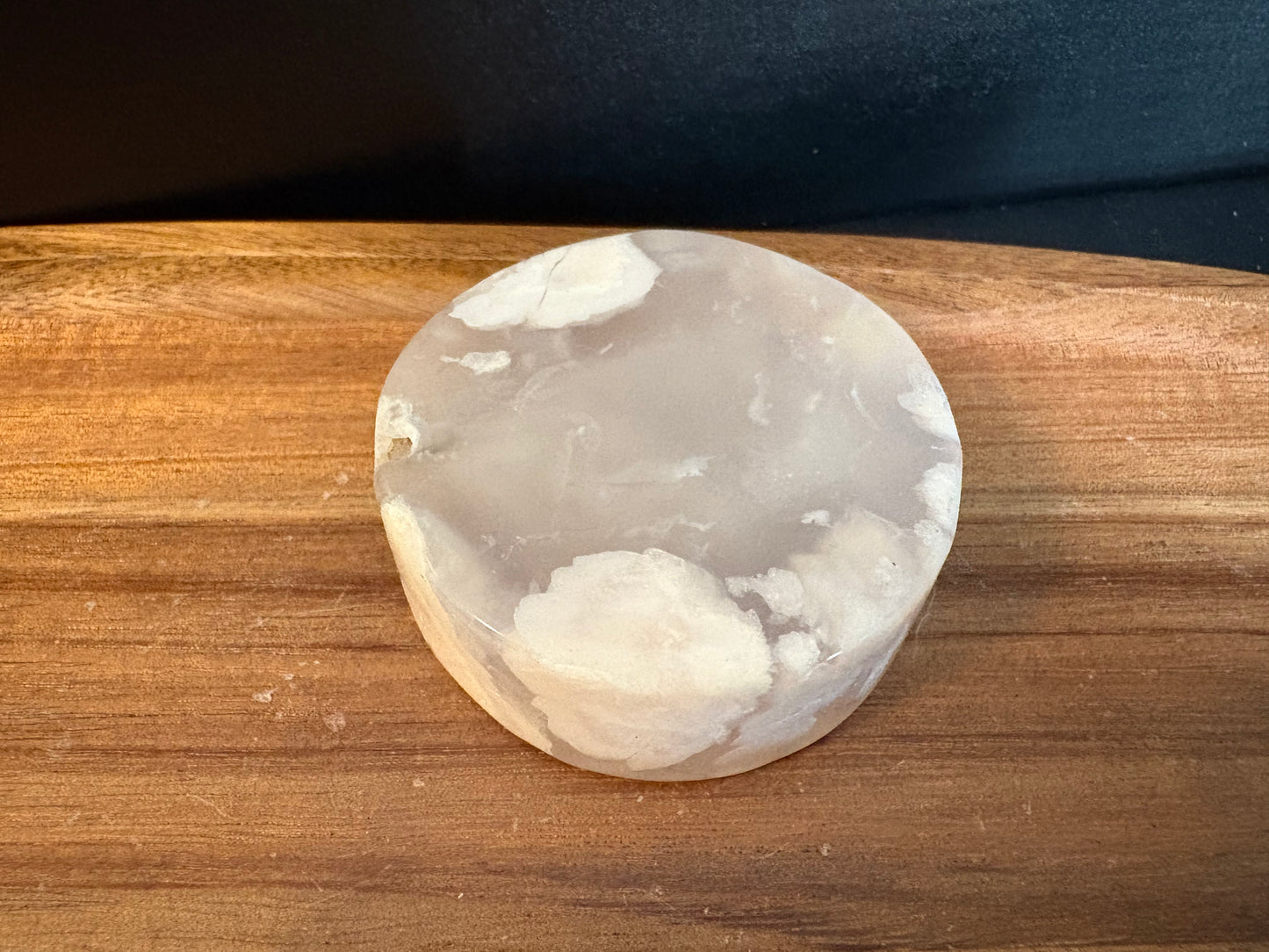 Flower Agate Polished Rounds