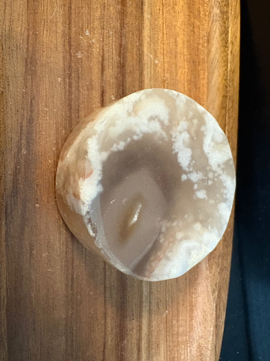 Flower Agate Polished Rounds