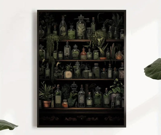 Botanical Apothecary Canvas Print