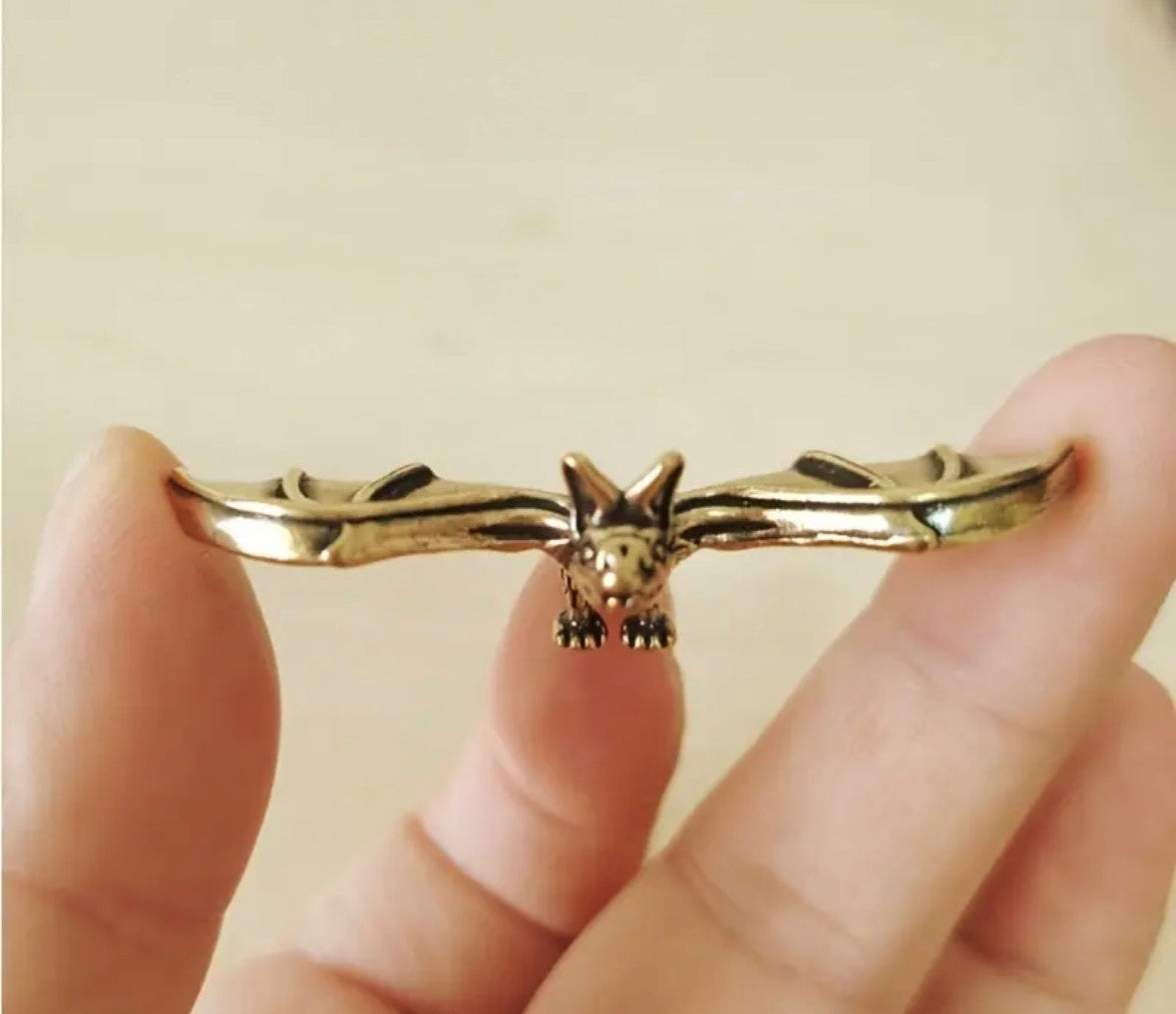 Brass Style Bat - Altar Figure