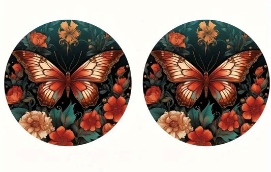 Car Coasters (Butterfly)