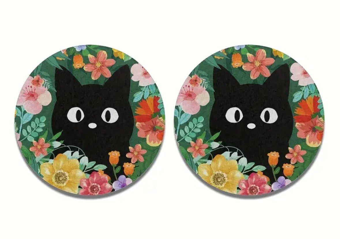 Car Coasters (Cat)