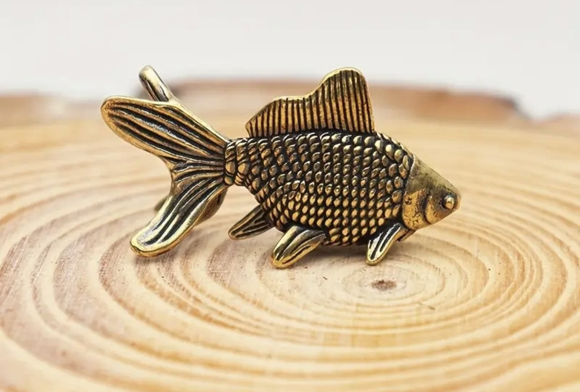 Brass Style Fish - Altar Figure