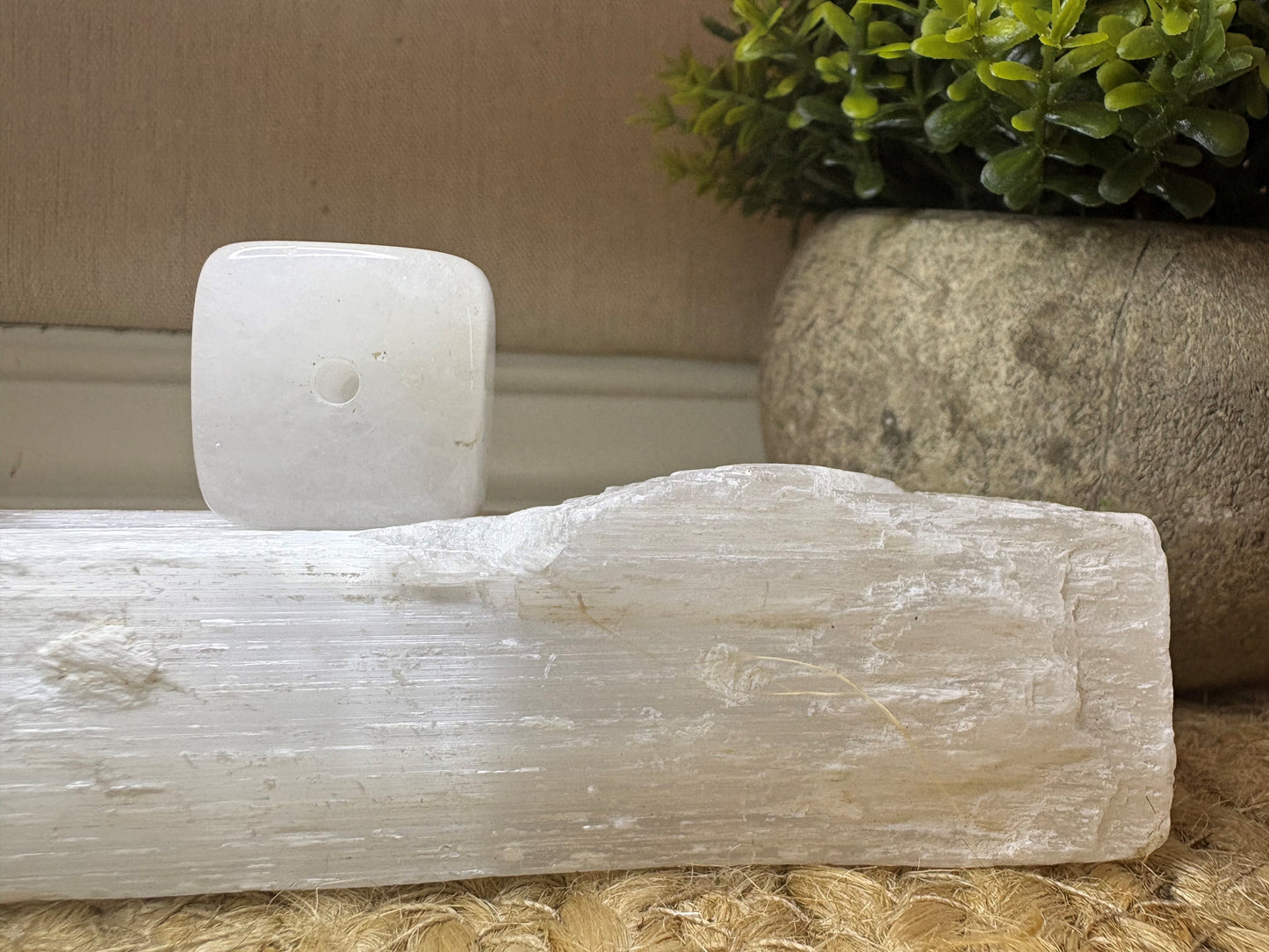 Incense Holder - Natural Stone Square Stick Holder