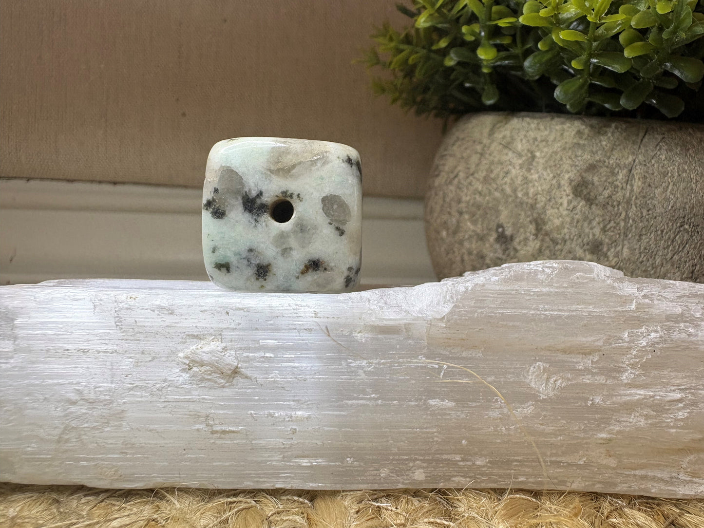 Incense Holder - Natural Stone Square Stick Holder