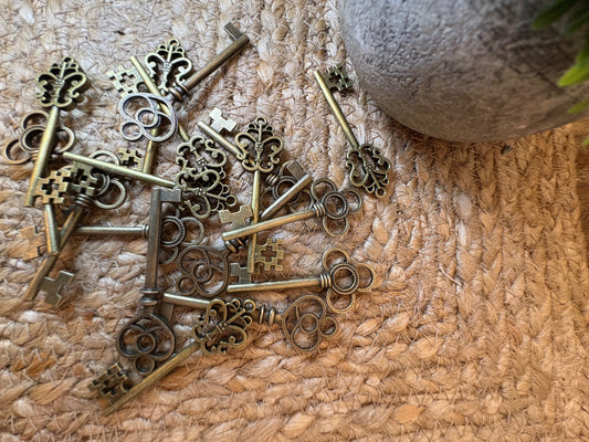 Brass Style Keys (Set of Three Random)