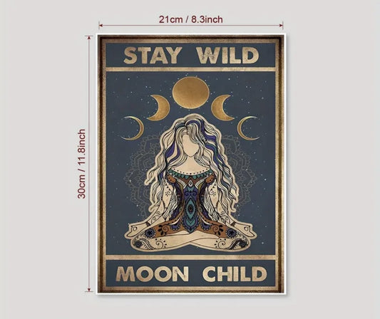 Moon Child Canvas Print