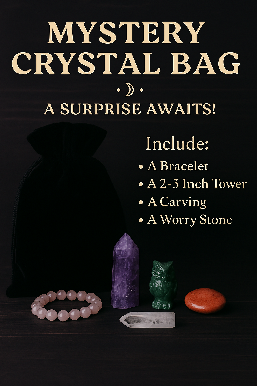 Crystal Mystery Bag