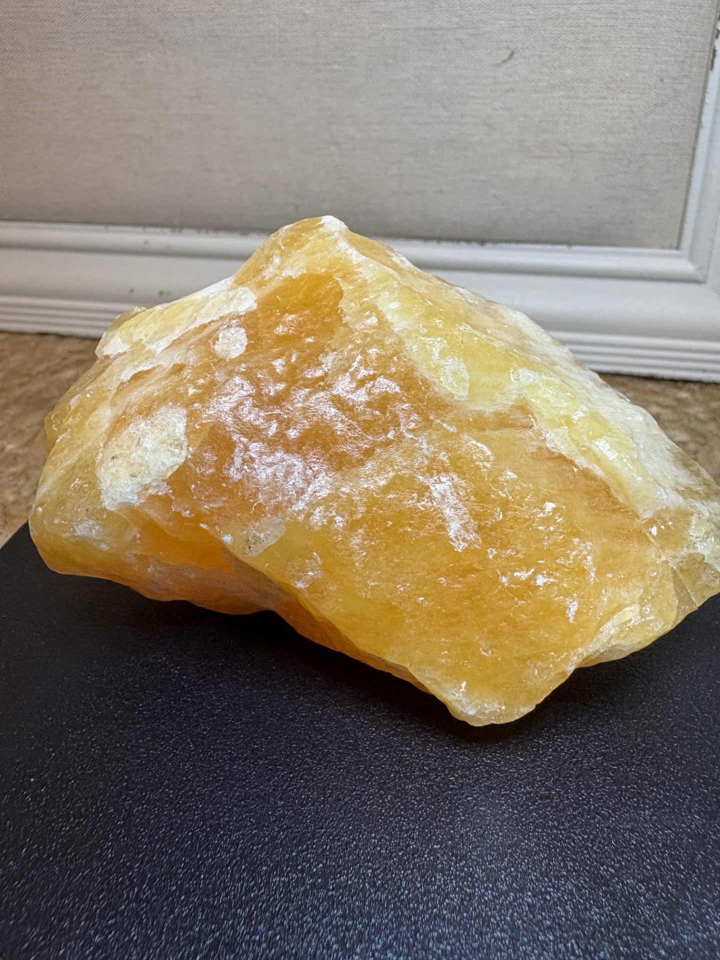 Raw Orange Calcite