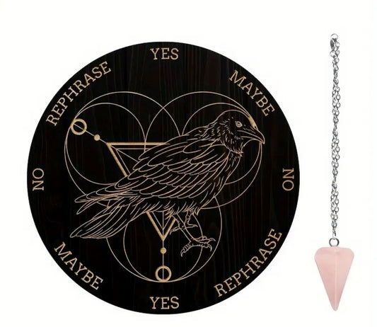 Pendulum Set - Rose Quartz