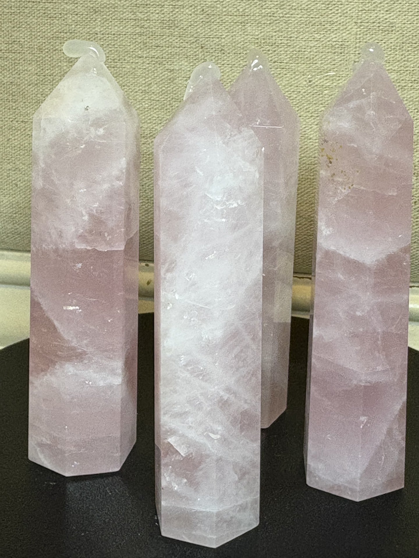 Rose Quartz Towers - Variety of Sizes Available